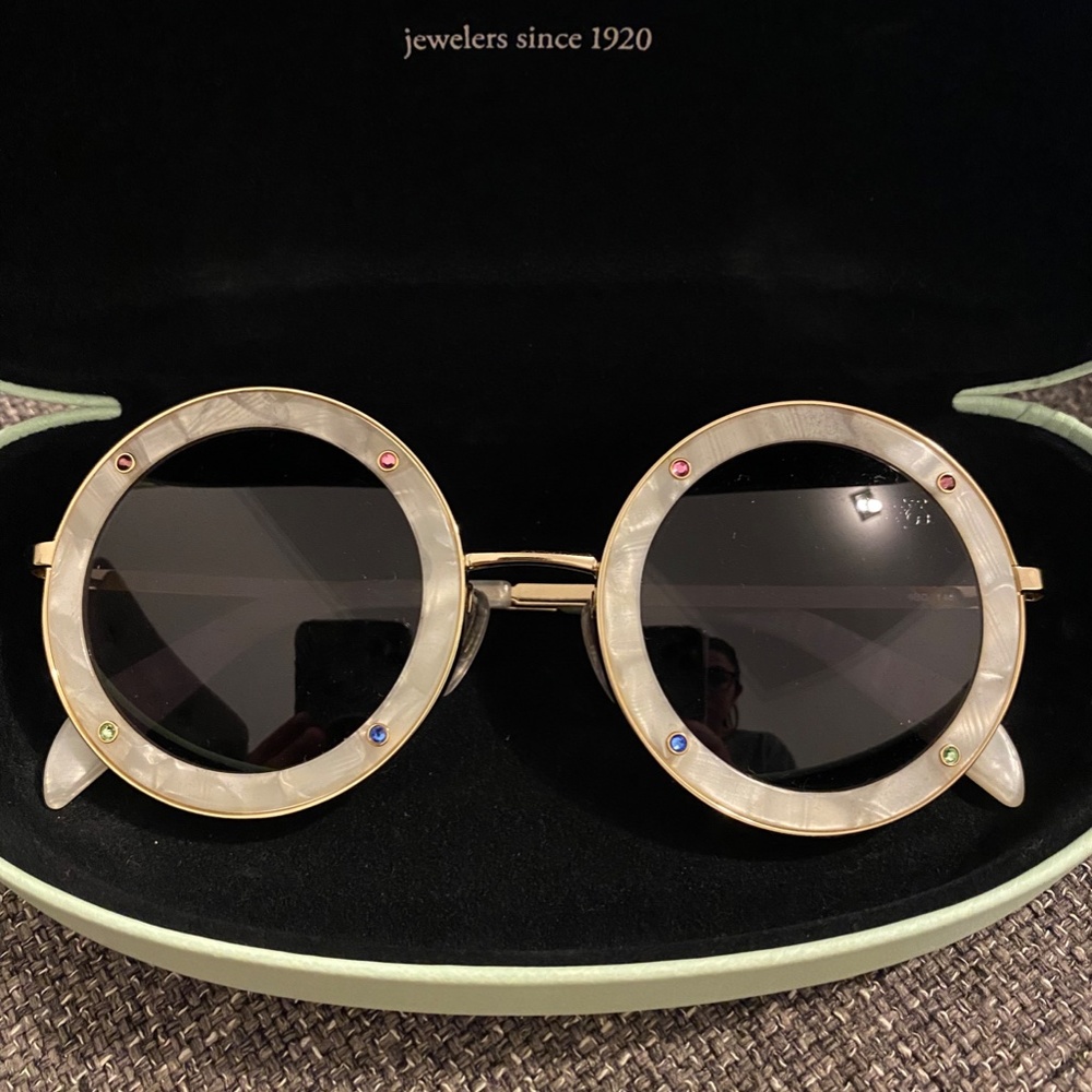 Tous Gemstone-Mother of Pearl Sunglasses